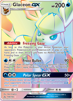 Glaceon GX - pokemon TCG Card