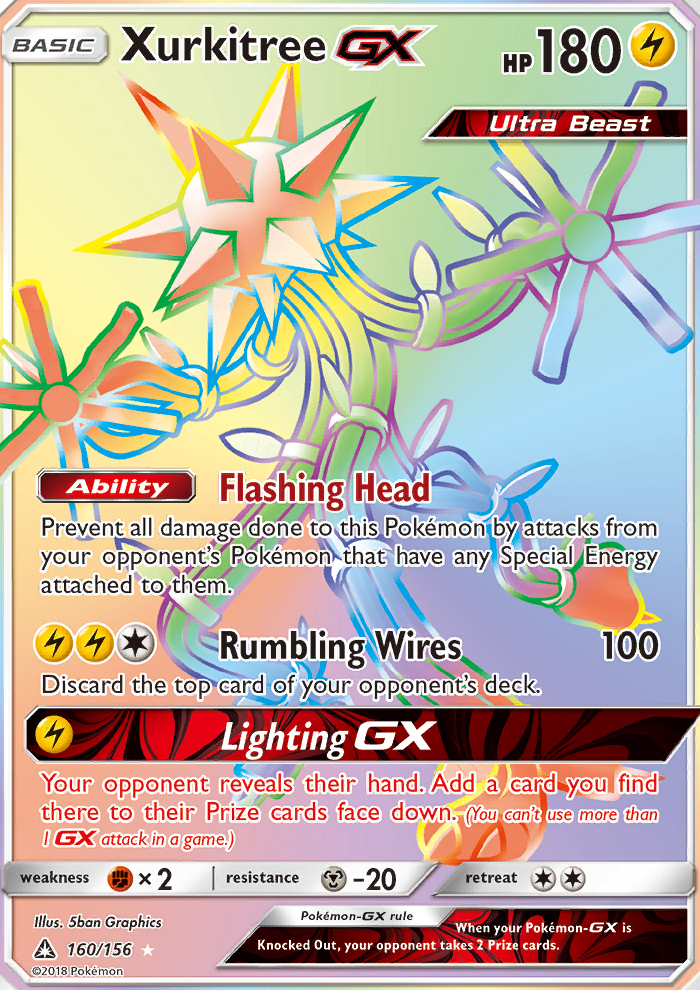 Xurkitree GX - Pokémon TCG Card