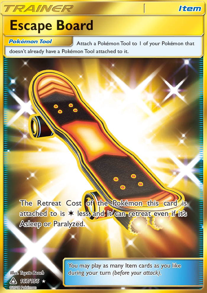 Escape Board - Pokémon TCG Card