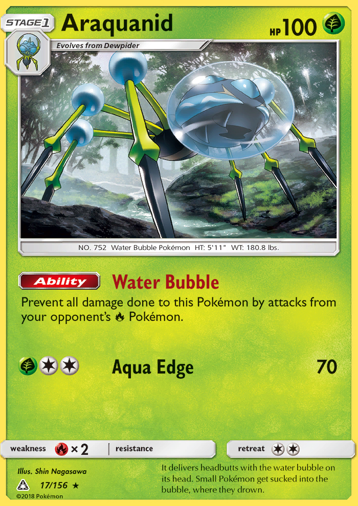 Araquanid - Pokémon TCG Card