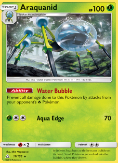 Araquanid - pokemon TCG Card
