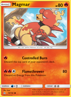 Magmar - pokemon TCG Card