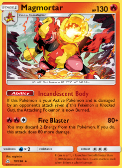 Magmortar - pokemon TCG Card
