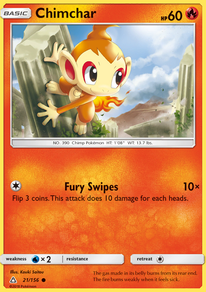 Chimchar - Pokémon TCG Card