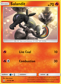 Salandit - pokemon TCG Card