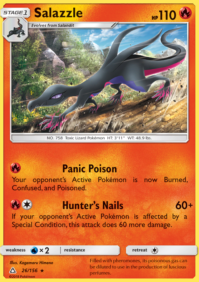 Salazzle - Pokémon TCG Card