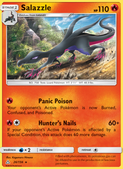 Salazzle - pokemon TCG Card