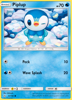 Piplup - pokemon TCG Card