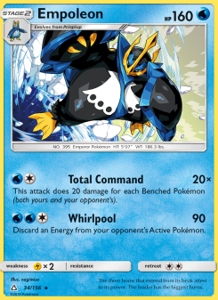 Empoleon - pokemon TCG Card