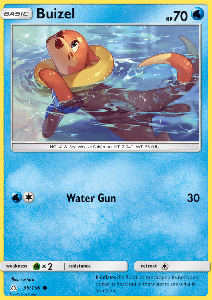 Buizel - Pokémon TCG Card