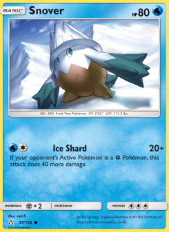 Snover - pokemon TCG Card