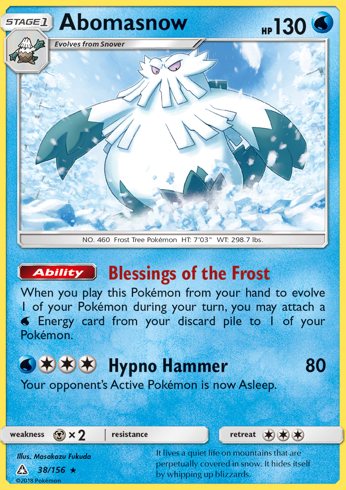 Abomasnow - Pokémon TCG Card