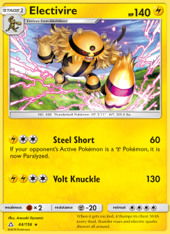 Electivire - pokemon TCG Card