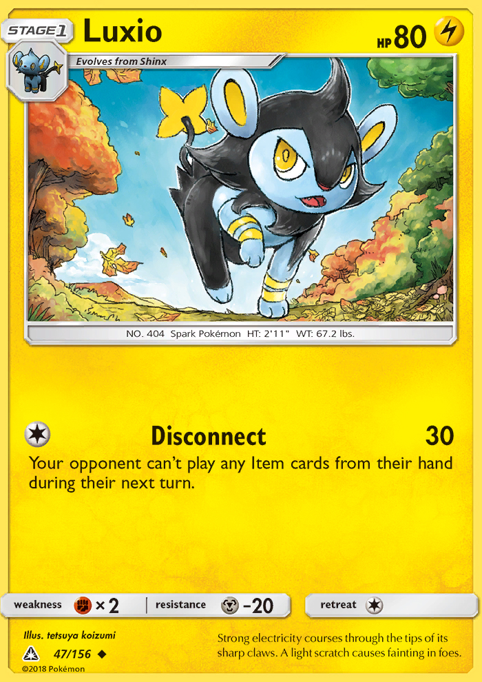 Luxio - Pokémon TCG Card