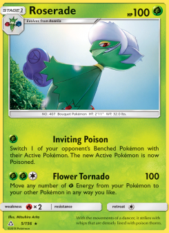 Roserade - pokemon TCG Card