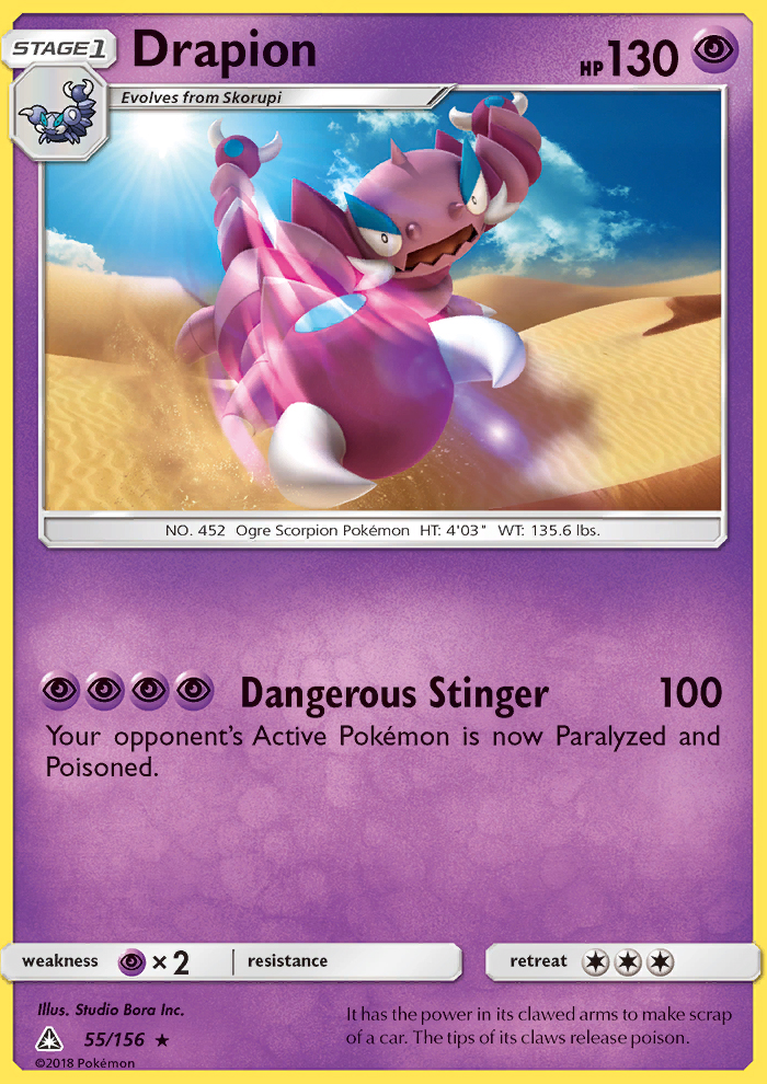Drapion - Pokémon TCG Card