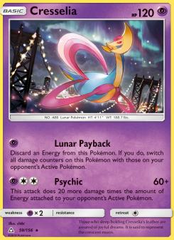 Cresselia - pokemon TCG Card