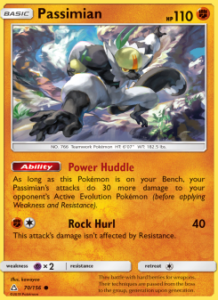 Passimian - pokemon TCG Card