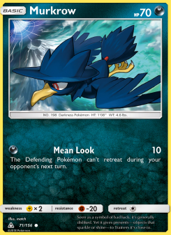 Murkrow - pokemon TCG Card