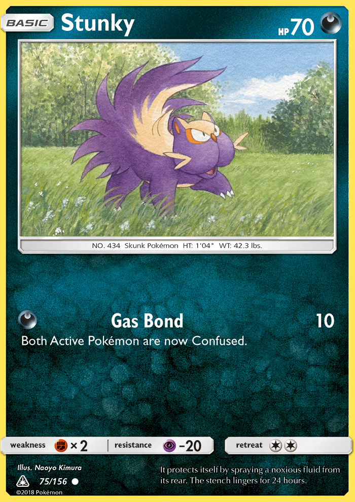 Stunky - Pokémon TCG Card