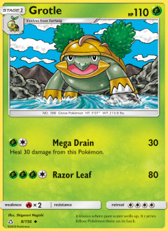 Grotle - pokemon TCG Card