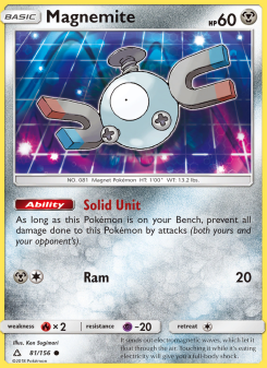 Magnemite - pokemon TCG Card