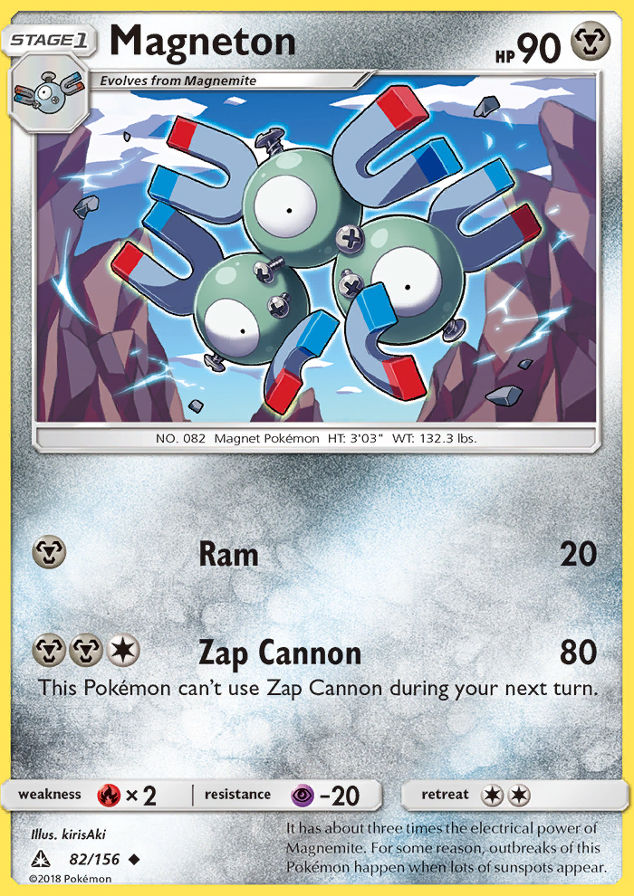 Magneton - Pokémon TCG Card