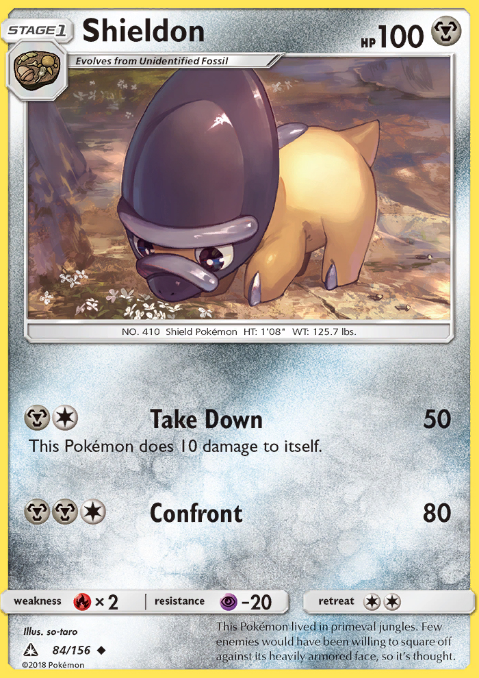 Shieldon - Pokémon TCG Card