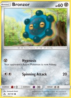 Bronzor - pokemon TCG Card