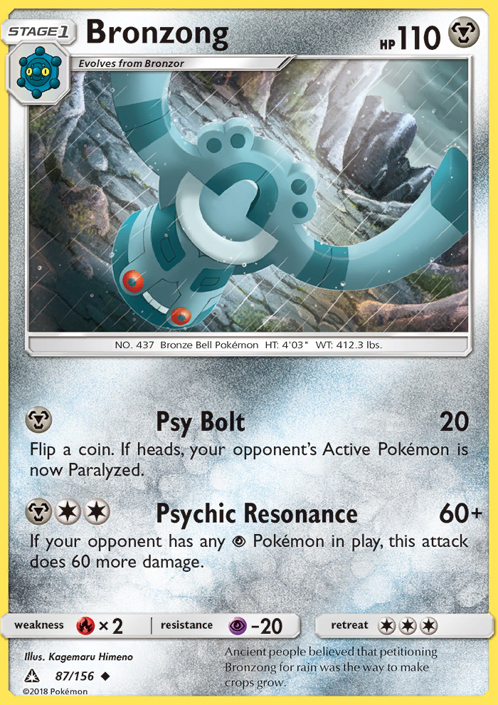 Bronzong - Pokémon TCG Card