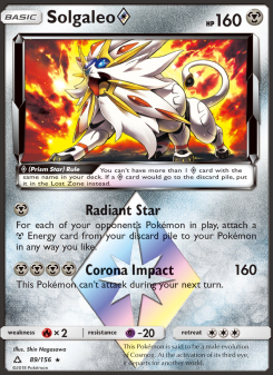Solgaleo ◇ - pokemon TCG Card