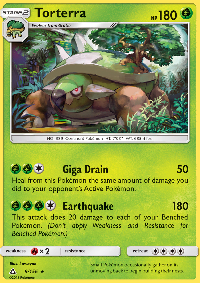 Torterra - Pokémon TCG Card