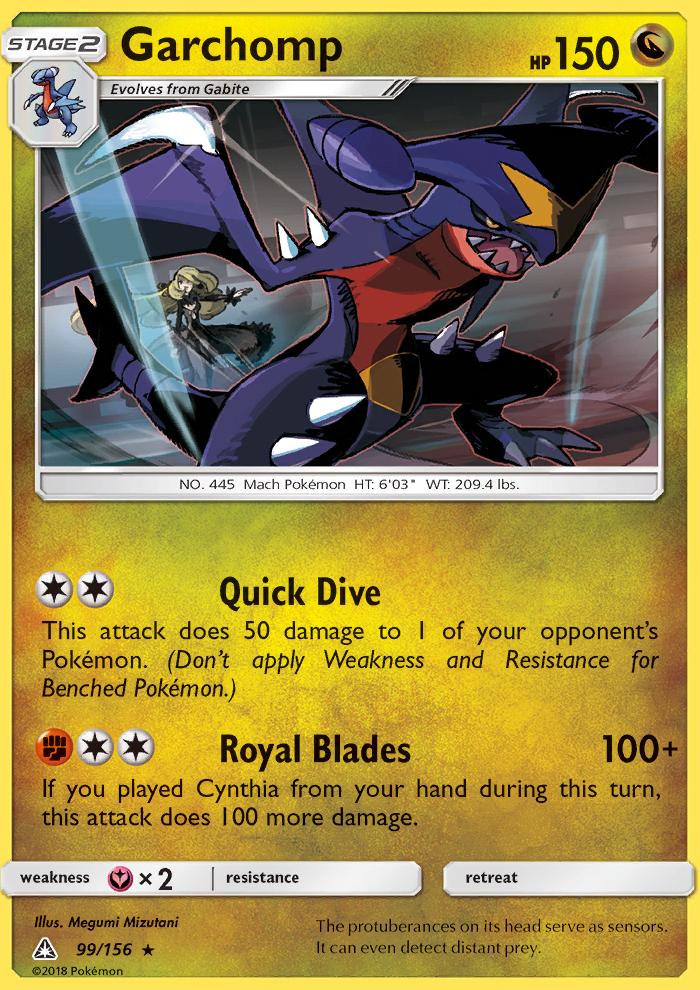 Garchomp - Pokémon TCG Card