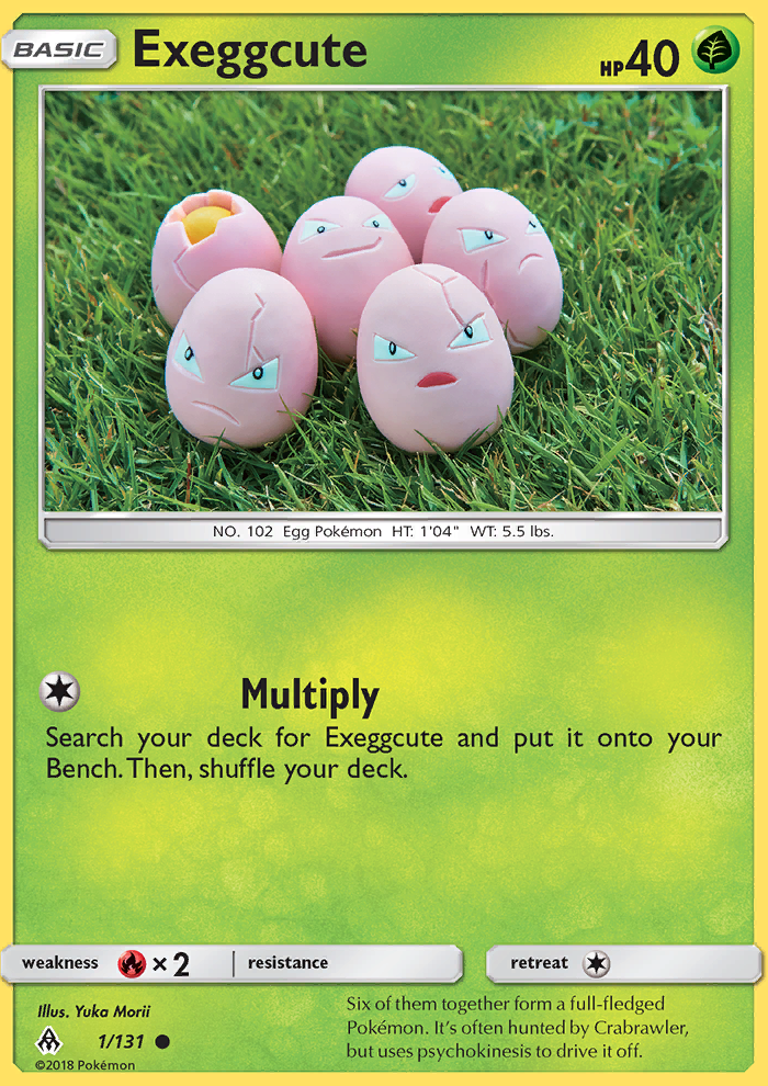 Exeggcute - Pokémon TCG Card