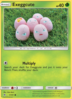 Exeggcute - pokemon TCG Card