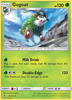 Gogoat - pokemon TCG Card