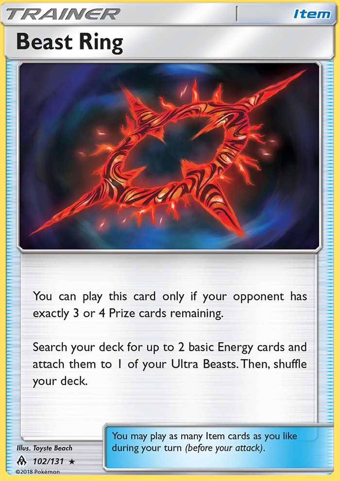 Beast Ring - Pokémon TCG Card