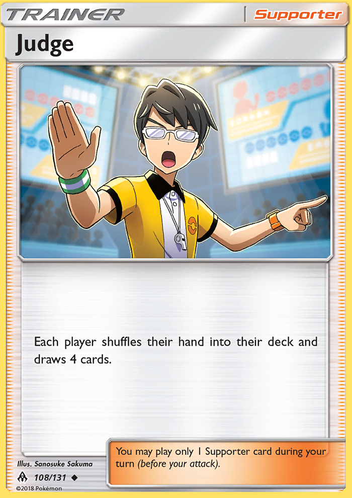 Judge - Pokémon TCG Card