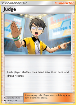 Judge - pokemon TCG Card