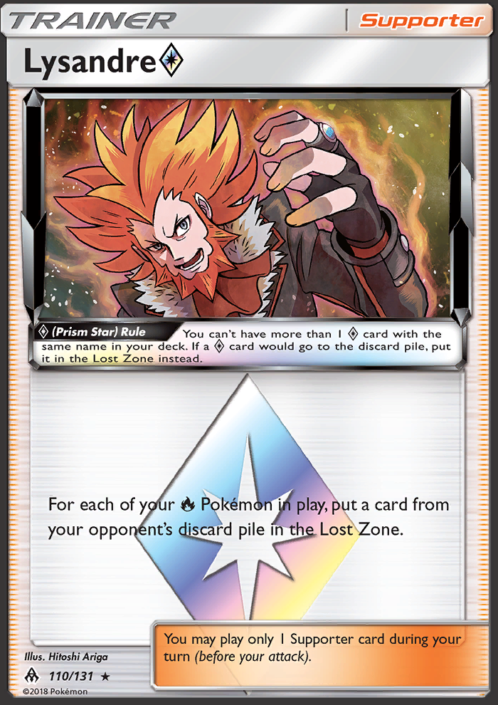 Lysandre ◇ - Pokémon TCG Card