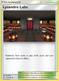 Lysandre Labs - pokemon TCG Card