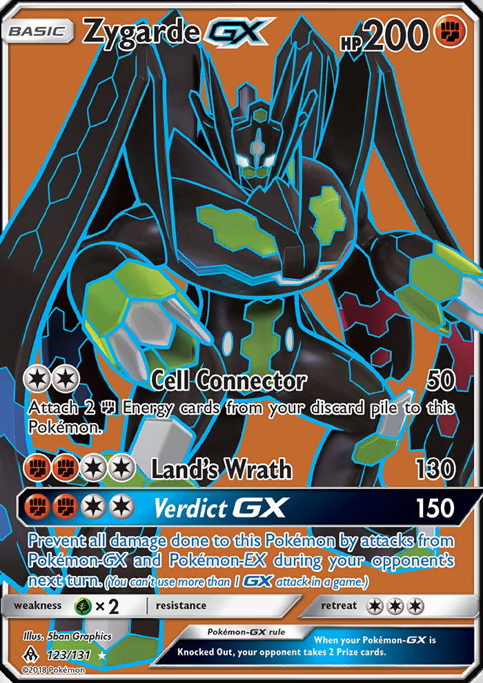 Zygarde GX - Pokémon TCG Card
