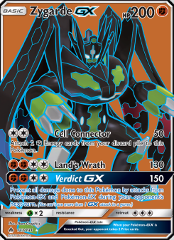 Zygarde GX - pokemon TCG Card