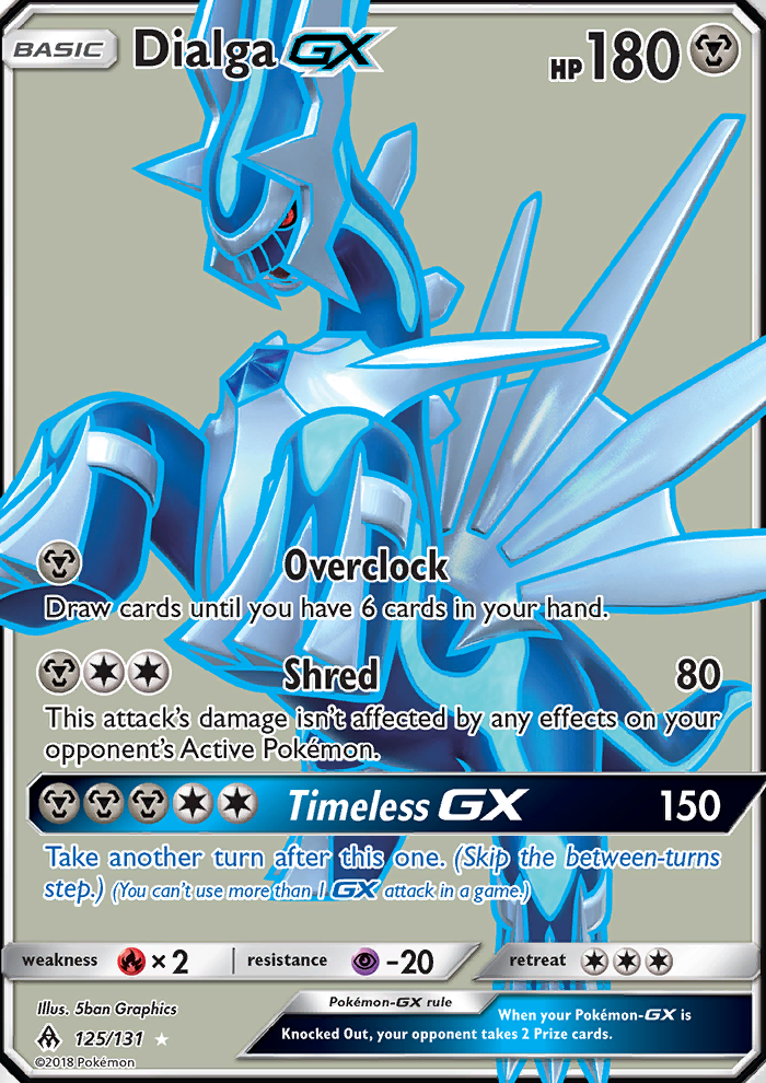 Dialga GX - Pokémon TCG Card