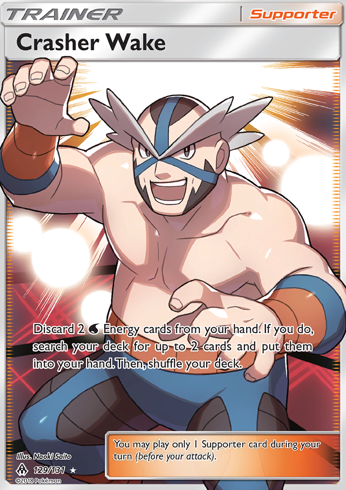 Crasher Wake - Pokémon TCG Card