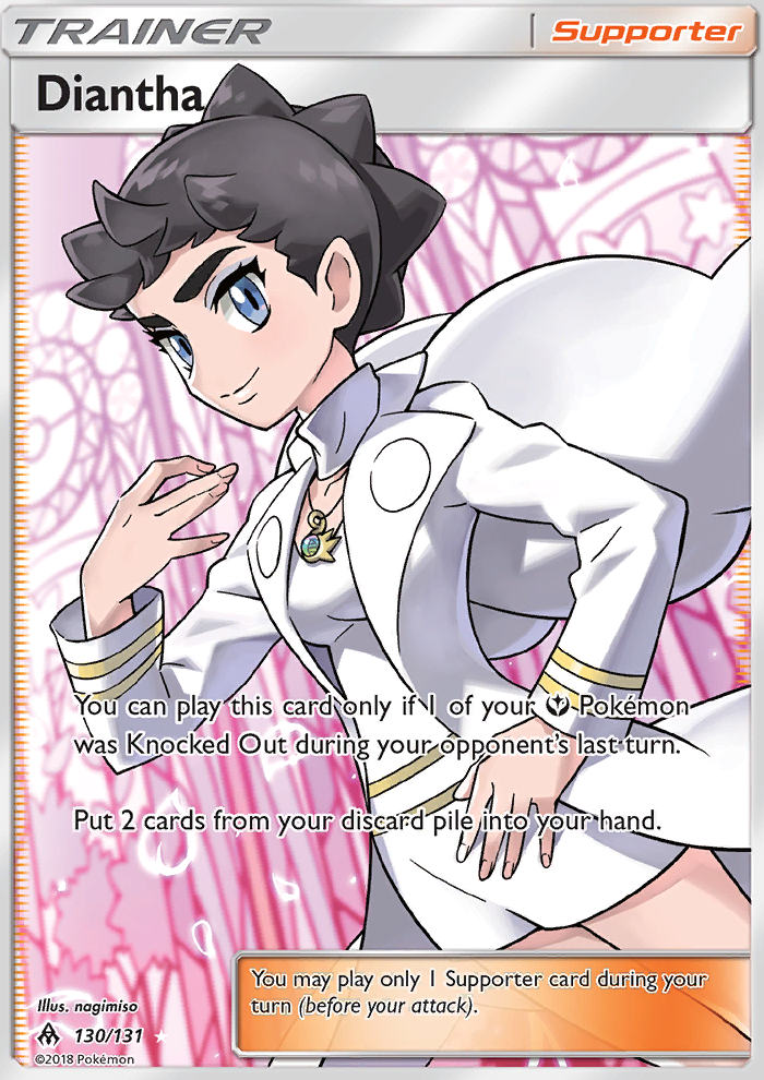 Diantha - Pokémon TCG Card