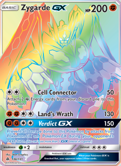 Zygarde GX - pokemon TCG Card