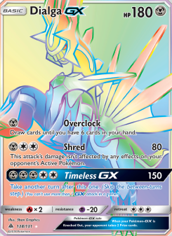 Dialga GX - pokemon TCG Card