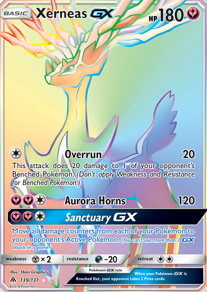 Xerneas GX - Pokémon TCG Card