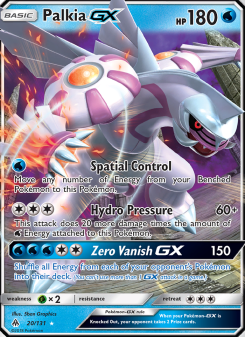 Palkia GX - pokemon TCG Card